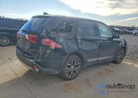 2017 Mitsubishi Outlander Es z USA, uszkodzony, nr VIN JA4AZ2A33HZ030657